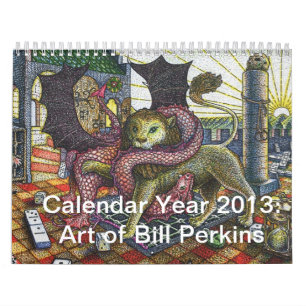 Kalenderår 2013: Konst av räkningen Perkins Kalender