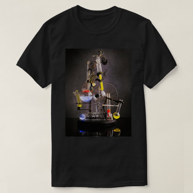 kalenderår 2022 för Nixiventil med luminös ampou T Shirt (Design framsida)