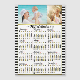 Kalenderåret 2025 Rand   Anpassningsbar Photos Mag