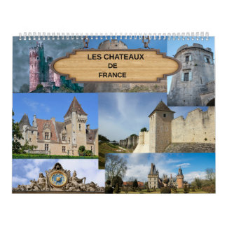 Kalenderchateaux de Frankrike Kalender