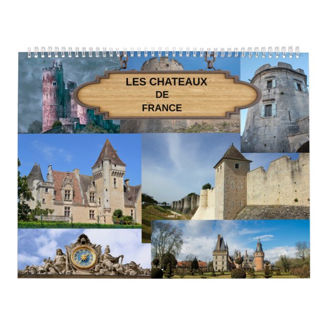 Kalenderchateaux de Frankrike Kalender (Omslag)