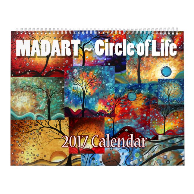 Kalendercirkel 2017 från Megan Duncanson Kalender (Omslag)