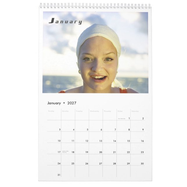 Kalenderflickor 2009 kalender (Jan 2027)