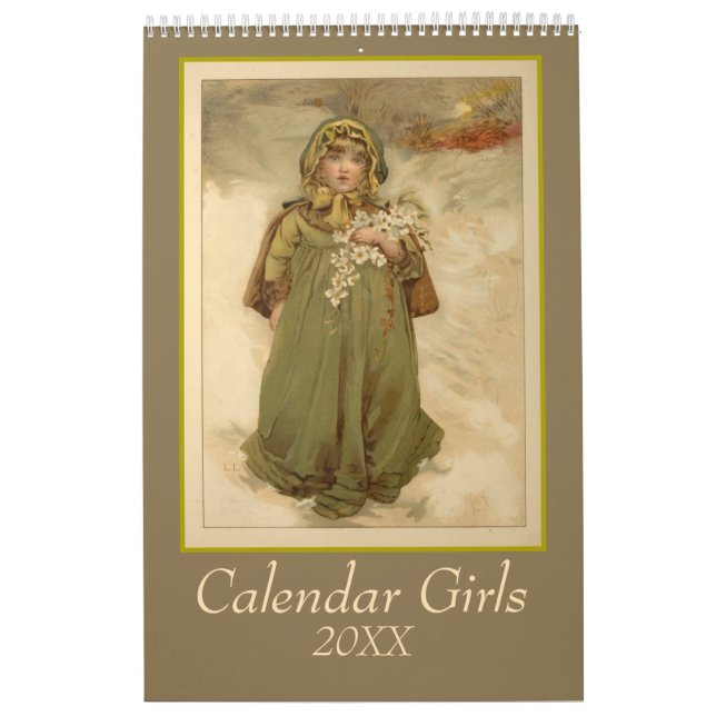 Kalenderflickor Kalender (Omslag)