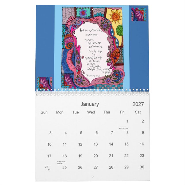 Kalenderkristen 2012 kalender (Jan 2027)