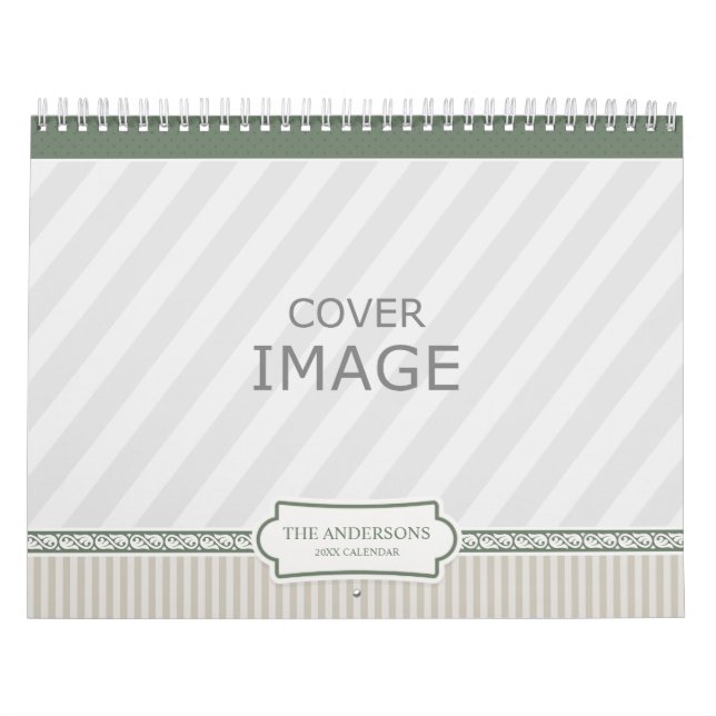 Kalendermall 2024 Photo Anpassningsbar Family Bild Kalender (Omslag)