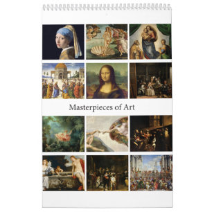 Kalendermästerverk i konst kalender