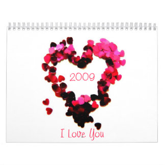Kalendern 2009, älskar jag dig kalender