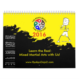 Kalendern 2016 för Ryukyu Dojo II Kalender