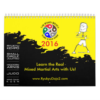 Kalendern 2016 för Ryukyu Dojo II Kalender