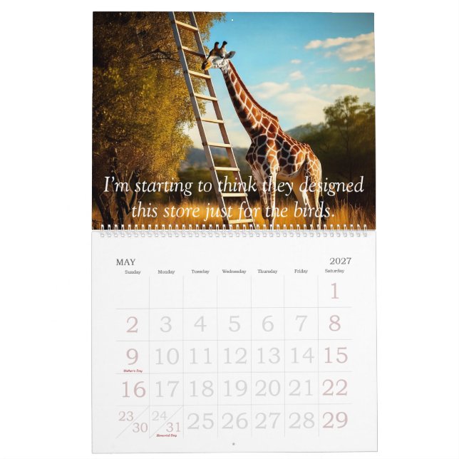 Kalendern 2025 - inte så allvarlig kalender (May 2027)