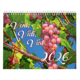 Kalendern 2026 vin - Veni, Vidi, Vino Kalender