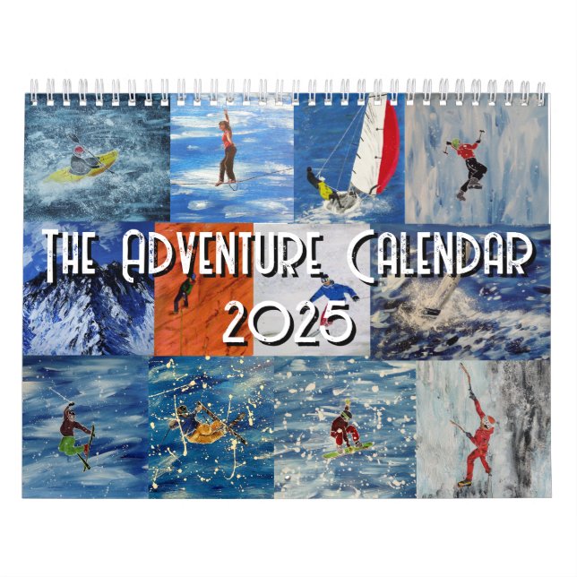 Kalendern Äventyr 2025 Kalender (Omslag)