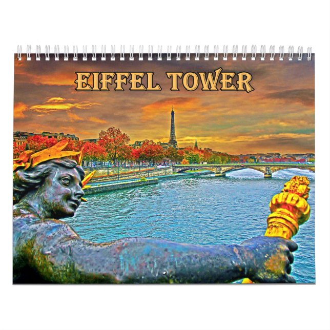 kalendern EIFFEL TORN Kalender (Omslag)