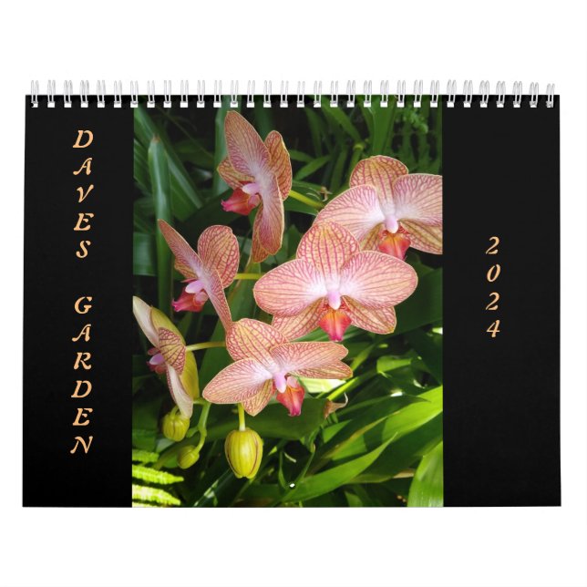 Kalendern för 2024 års Dave's Garden Photo Tävling Kalender (Omslag)