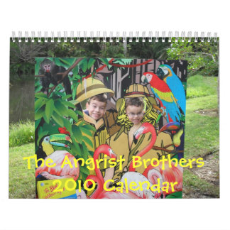 Kalendern för Angrist bröder 2010 Kalender