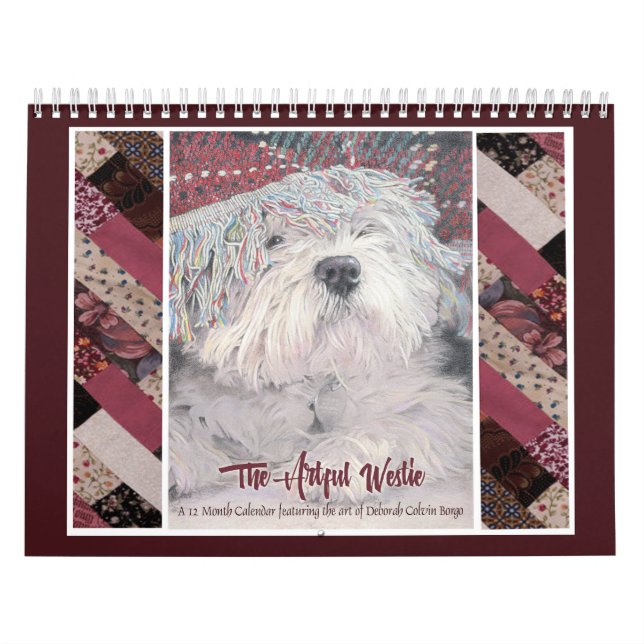 Kalendern för den artiga Westie Kalender (Omslag)