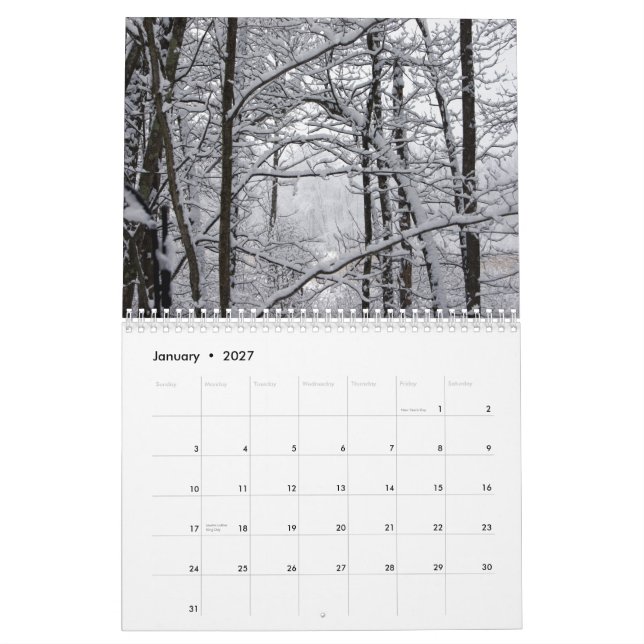 Kalendern för Fröcken Mollyfotografi Kalender (Jan 2027)