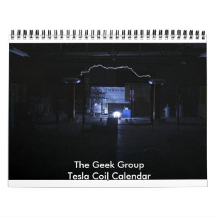 Kalendern för GeekgruppTesla spole Kalender