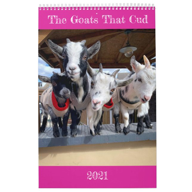Kalendern_Goats_that_cud 2021 Kalender (Omslag)