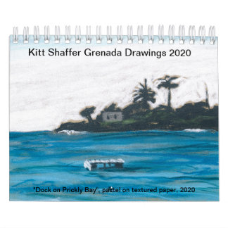 Kalendern Kitt Shaffer 2020 Grenada Teckning Kalender