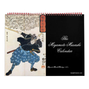Kalendern Miyamoto Musashi Kalender