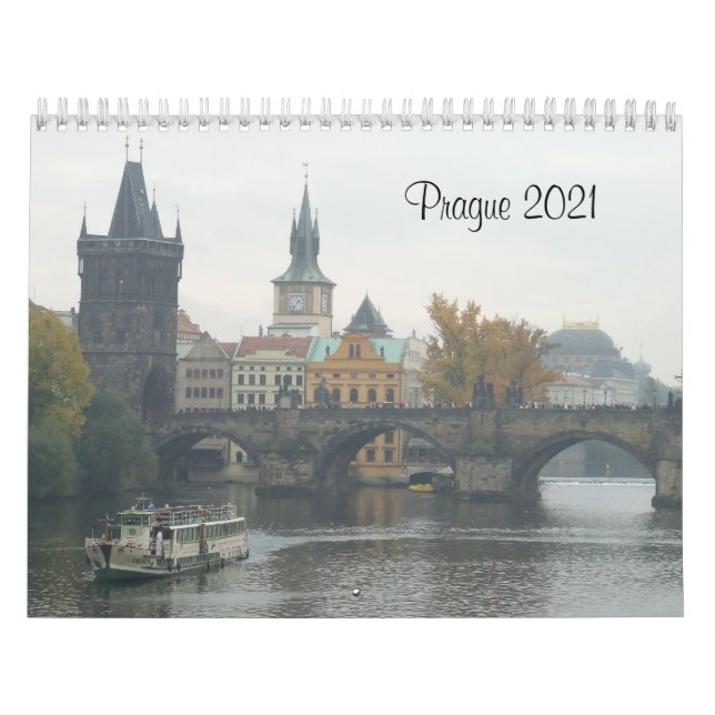Kalendern Prag 2021 Kalender (Omslag)