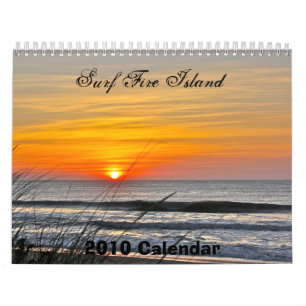 Kalendern surfa avfyrar ön kalender