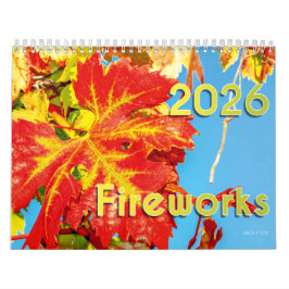 Kalendern Vin 2026 - Fireworks Kalender