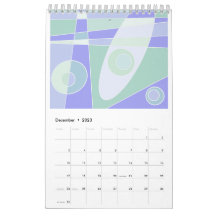 Kalenderns Abstrakt surfing 2023