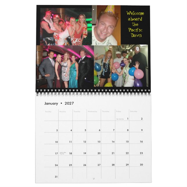 Kalenderpojkar Kalender (Jan 2027)