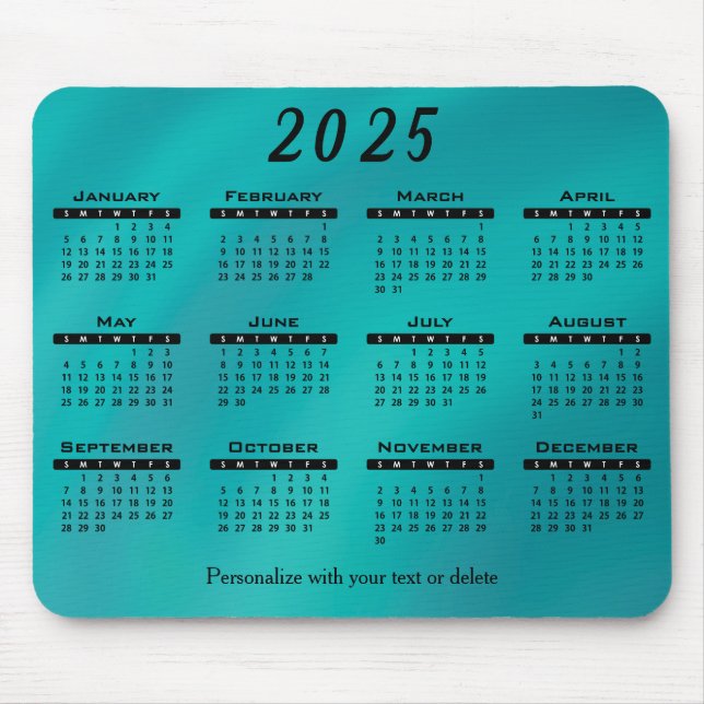 Kalenderskalender 2025 - År Musmatta (Framsidan)