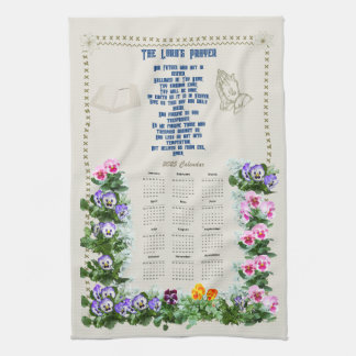 Kalendertorn 2025 Herren's Prayer Kökshandduk