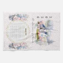 Kalendertornkyrkan 2026 - fredsäsong kökshandduk