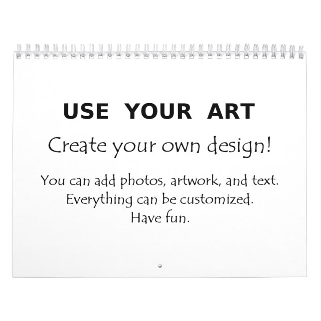 Kalendrar för anpassningsbar 2013 med dina konst kalender (Omslag)