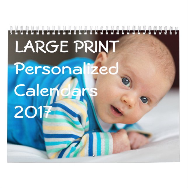 Kalendrar för stor Personlig 2017 Kalender (Omslag)
