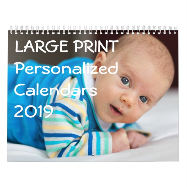 Kalendrar för stora Personliger 2019 Kalender (Omslag)