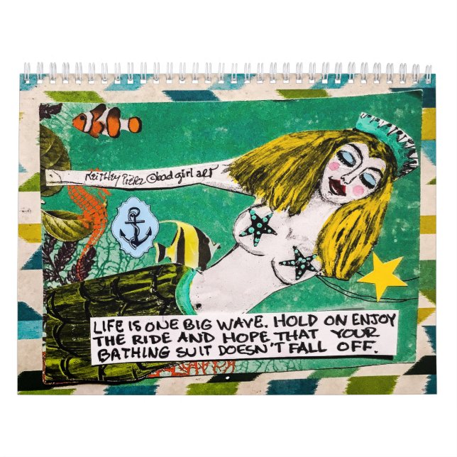 kalendrar som liv är ett som är stort, vinkar kalender (Omslag)