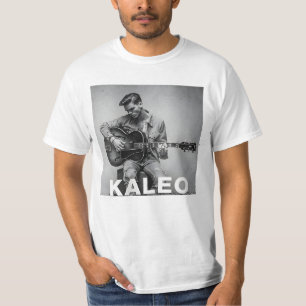 kaleo med gitarr t shirt