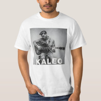 kaleo med gitarr t shirt