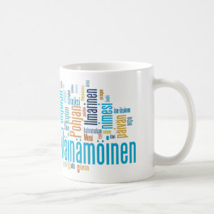 Kaleva Wordcloud mugg