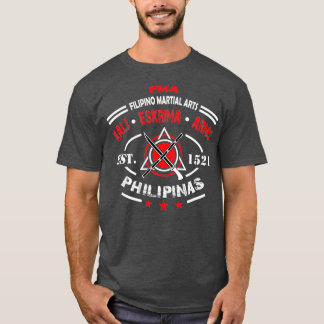 Kali Filipino martial arts Arnis Eskrima T Shirt