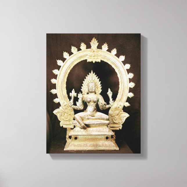 Kali från Vijayanagar Canvastryck (Framsida)