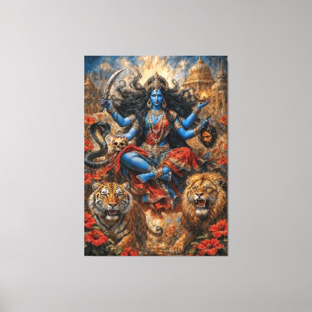 Kali Garden Canvastryck (Framsida)