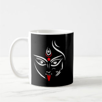 Kali Goddess Deity Indian India Hindu yoga Puja Ka Kaffemugg