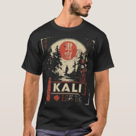 Kali Goddess Poster - Japanska Ukiyo-e Stil T Shirt