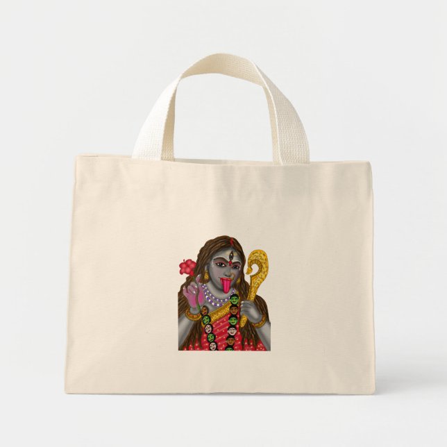 Kali Gudinnan Totebag Mini Tygkasse (Framsidan)