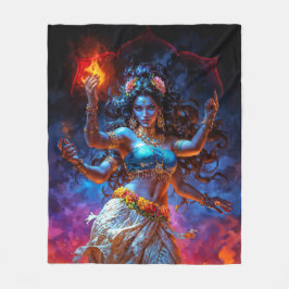 Kali i dans fleecefilt