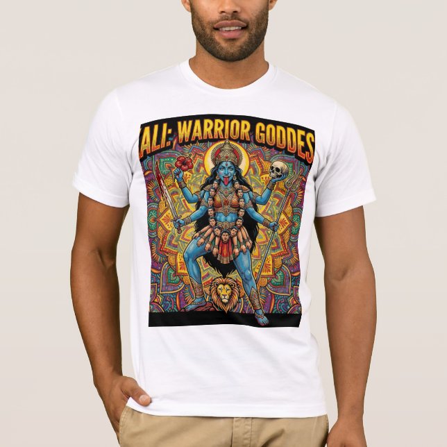 Kali krigargudinna t shirt (Framsida)