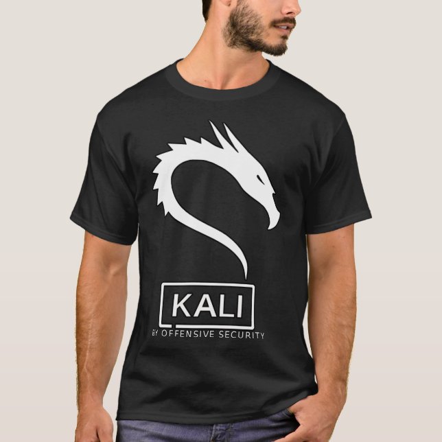 Kali Linux Logotyp Essential T-Shirt (Framsida)